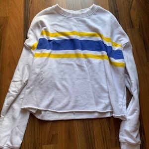 Garage crop sweater